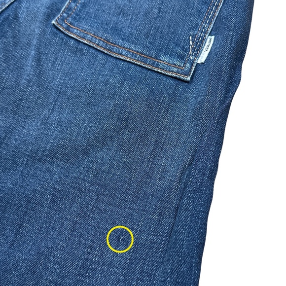 MOTHER Women's Blue Flare Jeans - Picture 6 of 11